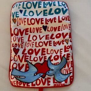 Brighton Love ❤️ Jewelry Wrap with Hearts and Birds